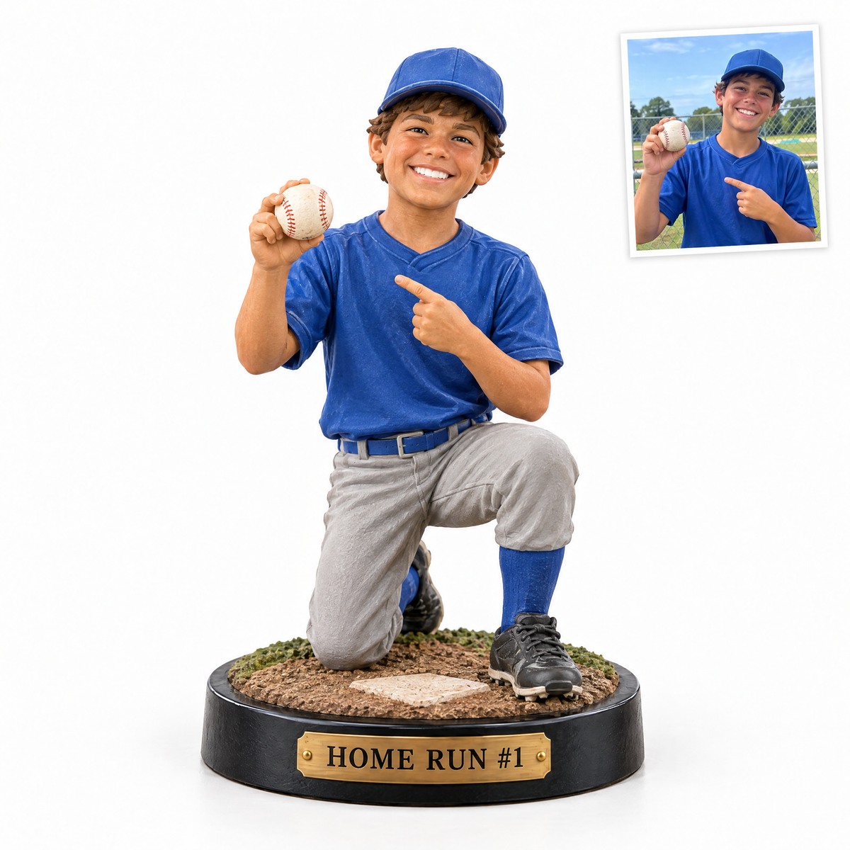 Home run trophy figurine, HOME RUN #1