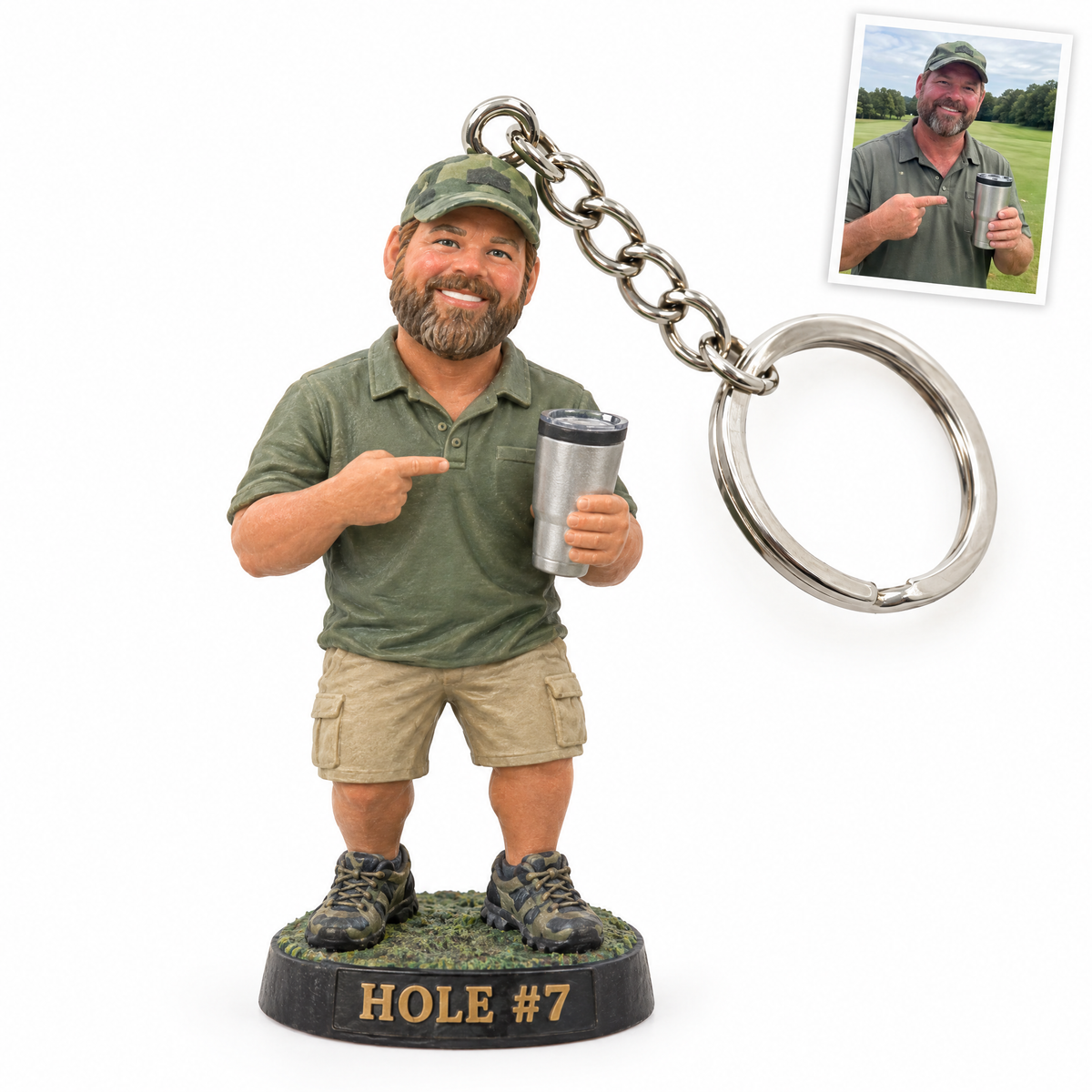 Hole-in-one keychain, HOLE #7