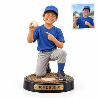Home run trophy figurine, HOME RUN #1