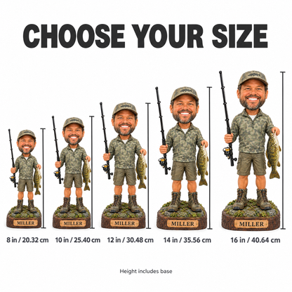 Size chart 8 to 16 inches